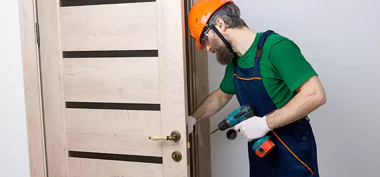 Replace Internal Door Handle with Lock Ossining